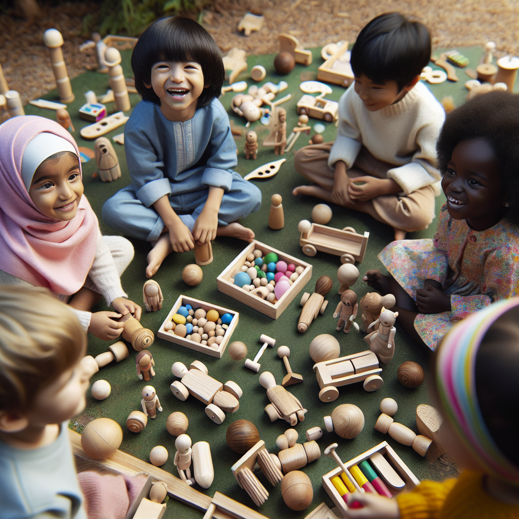 Die fesselnde Schönheit von Holzspielzeug für Kinder