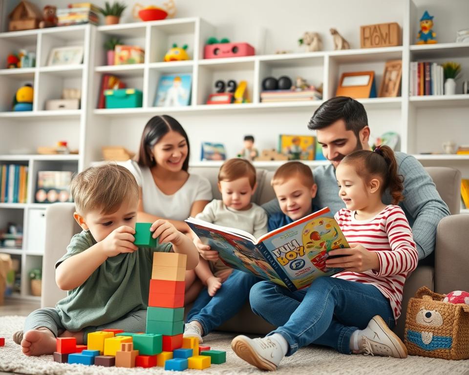 Familienaktivitäten mit Kindern